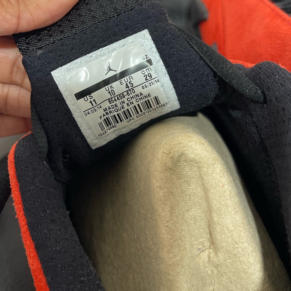 Air Jordan 14 “Ferrari” - WORN ONCE 🔥 Amazing Condition - size 11 - Picture 7 of 8